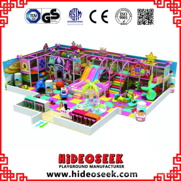 Candy Castle Style Indoor Parque de atracciones Equipo con Bolas